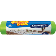 Скатертина Фрекен БОК в рулоні поліетиленова 120x150 см Мікс LD 3 штуки