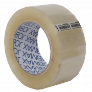 Клейка стрічка пакувальна 48мм x 200ярдів х 40мкм прозора JOBMAX  Buromax