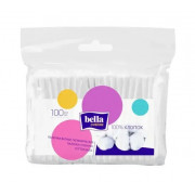 Ватні палочки Bella Cotton 100 штук в поліетилені