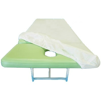 Чохол на кушетку 100х220см одноразовий білий (спанбонд) Чохол на кушетку 100х220см одноразовий білий (спанбонд)