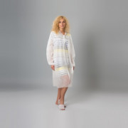 Халат одноразовий для відвідувача на кнопках Polix ProMed з ...