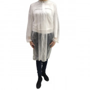 Халат COMFORT+ на кнопках L/XL белый