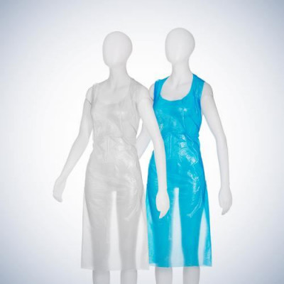 Фартук белый из полиэтилена Med Comfort 05020-W-160 100 штук Фартук белый из полиэтилена Med Comfort 05020-W-160 100 штук