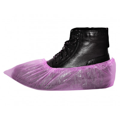 Бахилы 2,6 г полиэтиленовые 24 мкм розовые 50 пар Бахилы 2,6 г полиэтиленовые 24 мкм розовые 50 пар