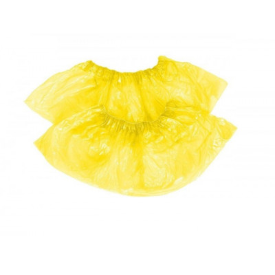 Бахіли 2,6 г поліетиленові 24 мкм жовті 50 пар Бахіли 2,6 г поліетиленові 24 мкм жовті 50 пар