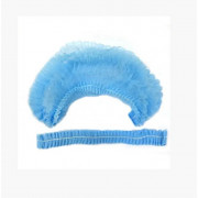 Шапочка медицинская нестерильная из спанбонда на двойной рез...