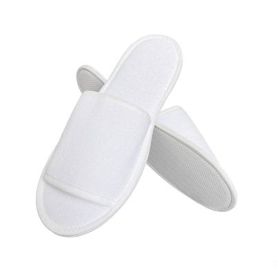 Тапочки махрові Standart для готелів відкриті р 43-44 в індивідуальній упаковці білі Тапочки махрові Standart для готелів відкриті р 43-44 в індивідуальній упаковці білі