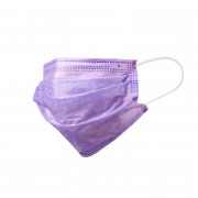 Маски процедурні Classic з петлями для вух фіолетові