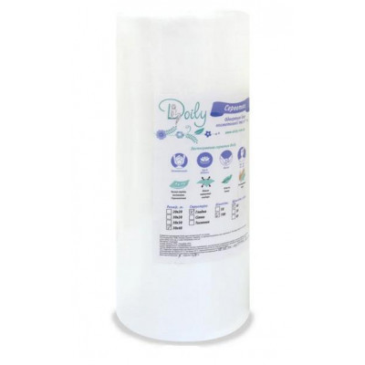 Салфетки в рулоне Doily 30х40 см из спанлейса 40 г/м2 текстура гладкая 100 шт/рул Салфетки в рулоне Doily 30х40 см из спанлейса 40 г/м2 текстура гладкая 100 шт/рул