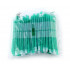 Стоматологічні насадки одноразові для слиновисмоктувачів зелені з прозорим зйомним наконечником 100 штук Стоматологічні насадки одноразові для слиновисмоктувачів зелені з прозорим зйомним наконечником 100 штук
