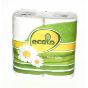 Туалетная бумага Ruta Ecolo двухслойная 4 рулона