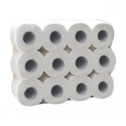 Папір туалетний целюлозний 2-шаровий 14 м 117 відривів 24 рулони