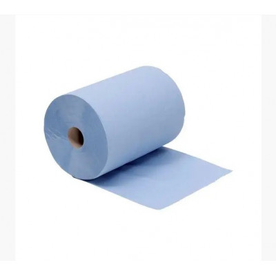 Матеріал для протирання в рулоні синій 1-шаровий 120 м Матеріал для протирання в рулоні синій 1-шаровий 120 м