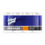 Рушник Selpak Pro Premium целюлозний тришаровий 8 рулонів у пачці