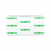 Рушники паперові целюлозні 21х22 см 2-шарові 200 аркушів N складання Читаро