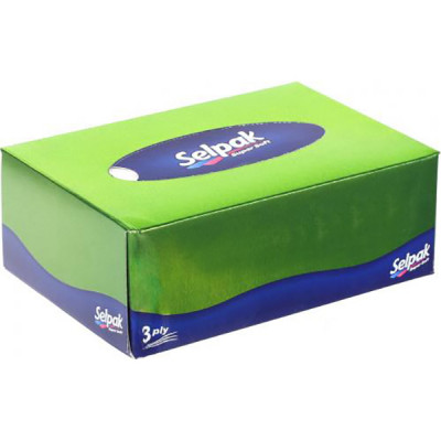 Серветки гігієнічні у бокс 21,5х16 см 3-шарові Selpak Міні 70 листів Серветки гігієнічні у бокс 21,5х16 см 3-шарові Selpak Міні 70 листів