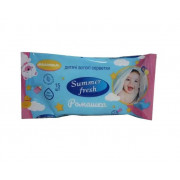 Серветка волога Ромашка Summer fresh 15 штук