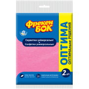 Серветки універсальні Оптима  38х30 см 2 штуки