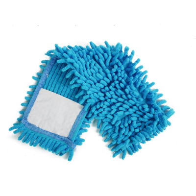 Насадка сменная из микрофибры шиньона 1000 пальцев голубая Насадка сменная из микрофибры шиньона 1000 пальцев голубая