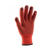 Перчатки трикотажные с ПВХ размер 10