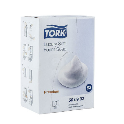 Мило-піна Tork Premium 800 мл 2000 порцій Мило-піна Tork Premium 800 мл 2000 порцій