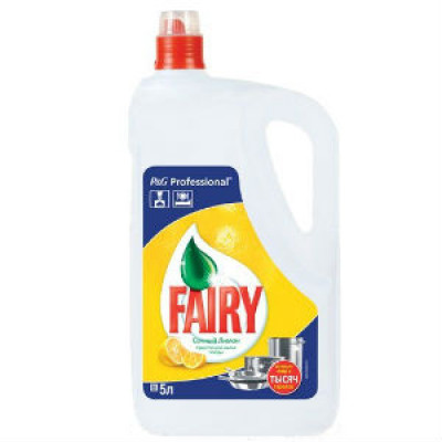 Средство для мытья посуды FAIRY Сочный лимон 5 литров Средство для мытья посуды FAIRY Сочный лимон 5 литров