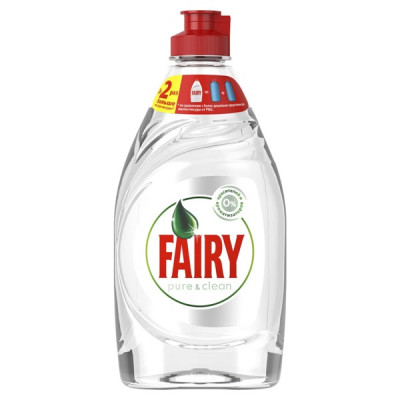 Средство для мытья посуды Fairy Pure & Clean 450 мл Средство для мытья посуды Fairy Pure & Clean 450 мл
