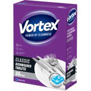 Таблетки для посудомийних машин Vortex Classic 50 штук