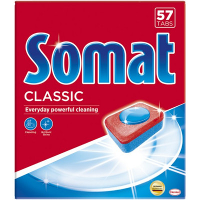 Таблетки для миття посуду Somat Classic 57 таблеток Таблетки для миття посуду Somat Classic 57 таблеток