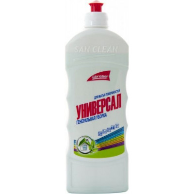 Миючий засіб для підлоги Сан Клін Универсал-2000 Яблуко 500 грамів Миючий засіб для підлоги Сан Клін Универсал-2000 Яблуко 500 грамів