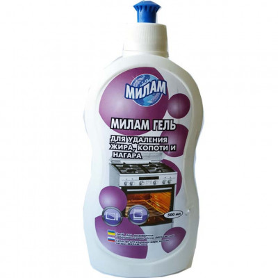Гель для видалення жиру і нагару Милам (500 мл) Гель для видалення жиру і нагару Милам (500 мл)