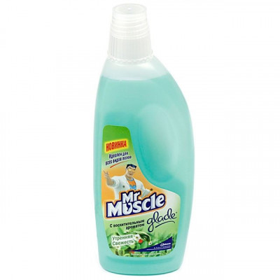 Mистер Мускул универсальное моющие средство Утренняя свежесть 500 мл Mистер Мускул универсальное моющие средство Утренняя свежесть 500 мл
