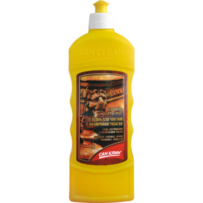 Засіб для чищення та полірування меблів Сан Клин запаска (500 мл) Засіб для чищення та полірування меблів Сан Клин запаска (500 мл)