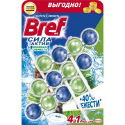 Туалетні блоки Bref Сила актів Хвойна Свіжість 50 грамів