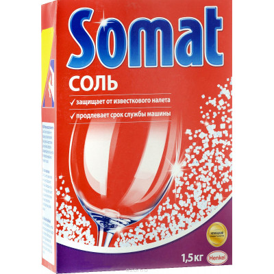 Соль для посудомоечных машин в мини таблетках 1,5 кг Соль для посудомоечных машин в мини таблетках 1,5 кг