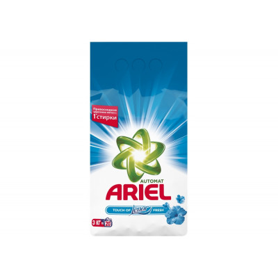 Пральний порошок Ariel автомат Touch of Lenor Fresh 3 кг Пральний порошок Ariel автомат Touch of Lenor Fresh 3 кг