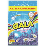 Порошок для стирки GALA Автомат CМЗ для цвета вещей Лаванда и ромашка 4 кг