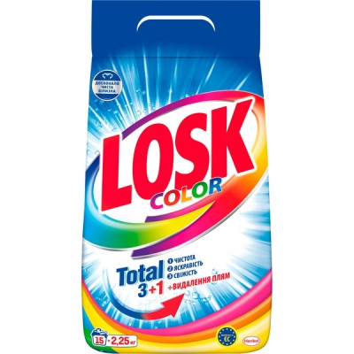 ЛОСК автомат Color для цветных вещей 2,25 кг ЛОСК автомат Color для цветных вещей 2,25 кг