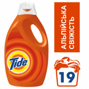Жидкий стиральный порошок Tide Альпийская свежесть, 1.235л=2...