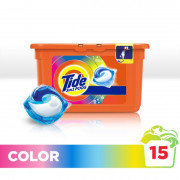 Капсулы для стирки Tide Color 15х24.8 грамм
