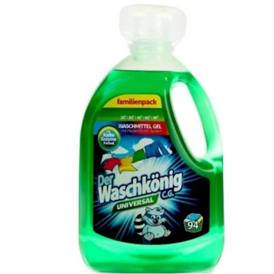 Средство жидкое для стирки 3,3 л Universal Waschkonig гель Средство жидкое для стирки 3,3 л Universal Waschkonig гель