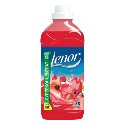 Концентрований кондиціонер для білизни Lenor Садові квіти 1,8 літрів Концентрований кондиціонер для білизни Lenor Садові квіти 1,8 літрів