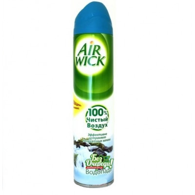 Аерозольний освіжувач повітря Air Wick Свіжість водоспаду 240 мілілітрів Аерозольний освіжувач повітря Air Wick Свіжість водоспаду 240 мілілітрів