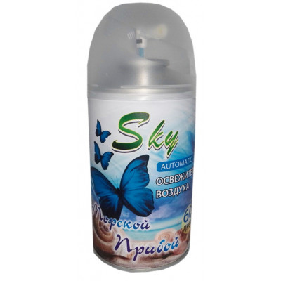 Освіжувач повітря Sky Морський прибій змінний балон 260 мілілітрів Освіжувач повітря Sky Морський прибій змінний балон 260 мілілітрів