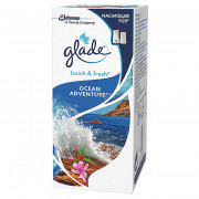 Змінний балон мікроспрей Glade Лазурова хвиля та магнолія 10 мл