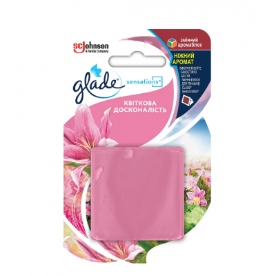 Glade Sensations Сменный аромаблок Цветочное совершенство Glade Sensations Сменный аромаблок Цветочное совершенство