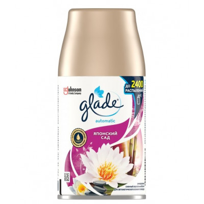 Змінний балон до автоматичного освіжувача Glade Японський сад 269 мл Змінний балон до автоматичного освіжувача Glade Японський сад 269 мл