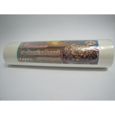 Пергамент белый силиконизированный двухсторонний Matador 28 см 39-41г/м2 100 м Пергамент белый силиконизированный двухсторонний Matador 28 см 39-41г/м2 100 м