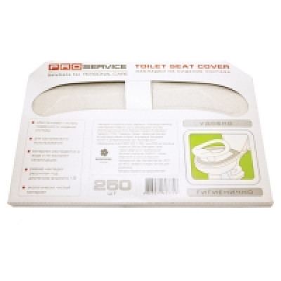 PRO накладки на сиденье унитаза 250 штук PRO накладки на сиденье унитаза 250 штук