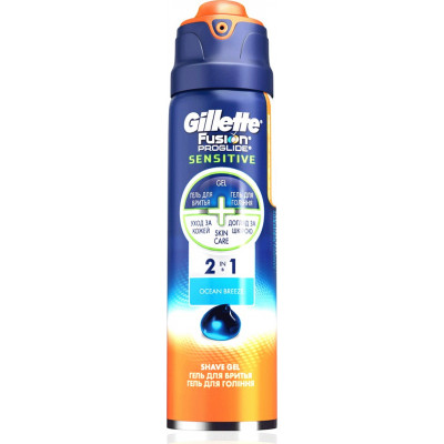Гель для бритья Gillette Fusion ProGlide Sens Ocean Breeze (170 миллилитров) Гель для бритья Gillette Fusion ProGlide Sens Ocean Breeze (170 миллилитров)
